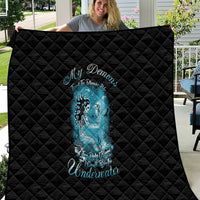 My Demons Tried To Drown Me Mermaid Quilt - Wonder Print Shop