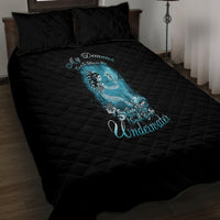 My Demons Tried To Drown Me Mermaid Quilt Bed Set - Wonder Print Shop
