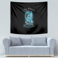 My Demons Tried To Drown Me Mermaid Tapestry - Wonder Print Shop