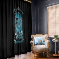 My Demons Tried To Drown Me Mermaid Window Curtain - Wonder Print Shop