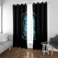 My Demons Tried To Drown Me Mermaid Window Curtain - Wonder Print Shop