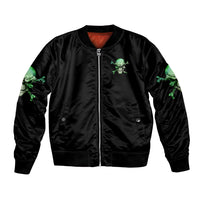 When I Was Born Mad Skull Bomber Jacket - Wonder Print Shop