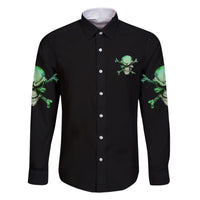 When I Was Born Mad Skull Family Matching Short Sleeve Bodycon Dress and Hawaiian Shirt - Wonder Print Shop