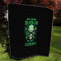 When I Was Born Mad Skull Quilt - Wonder Print Shop