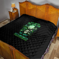 When I Was Born Mad Skull Quilt - Wonder Print Shop