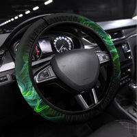 When I Was Born Mad Skull Steering Wheel Cover - Wonder Print Shop