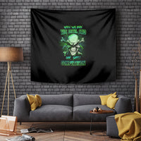 When I Was Born Mad Skull Tapestry - Wonder Print Shop