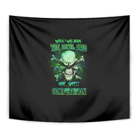 When I Was Born Mad Skull Tapestry - Wonder Print Shop