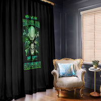 When I Was Born Mad Skull Window Curtain - Wonder Print Shop