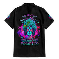 This Is My Life Not Yours Family Matching Mermaid Dress and Hawaiian Shirt - Wonder Print Shop