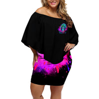 This Is My Life Not Yours Family Matching Off Shoulder Short Dress and Hawaiian Shirt - Wonder Print Shop