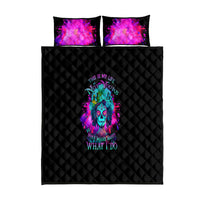 This Is My Life Not Yours Quilt Bed Set - Wonder Print Shop