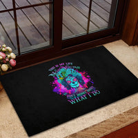 This Is My Life Not Yours Rubber Doormat - Wonder Print Shop