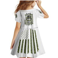 Oh I Pissed You Off Messy Bun Family Matching Mermaid Dress and Hawaiian Shirt - Wonder Print Shop