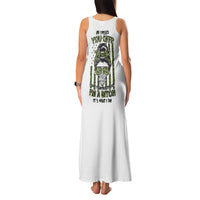 Oh I Pissed You Off Messy Bun Family Matching Tank Maxi Dress and Hawaiian Shirt - Wonder Print Shop