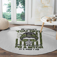 oh-i-pissed-you-off-messy-bun-round-carpet