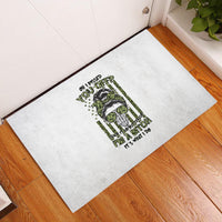 Oh I Pissed You Off Messy Bun Rubber Doormat - Wonder Print Shop