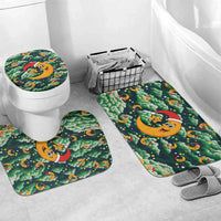 Christmas Moon and Star Bathroom Set Xmas Holiday Patterns - Wonder Print Shop