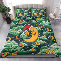 Christmas Moon and Star Bedding Set Xmas Holiday Patterns - Wonder Print Shop