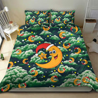 Christmas Moon and Star Bedding Set Xmas Holiday Patterns - Wonder Print Shop