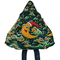 Christmas Moon and Star Cloak Xmas Holiday Patterns - Wonder Print Shop