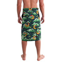 Christmas Moon and Star Lavalava Xmas Holiday Patterns - Wonder Print Shop