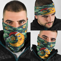 Christmas Moon and Star Neck Gaiter Xmas Holiday Patterns - Wonder Print Shop
