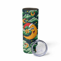Christmas Moon and Star Skinny Tumbler Xmas Holiday Patterns - Wonder Print Shop