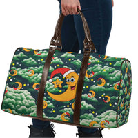 Christmas Moon and Star Travel Bag Xmas Holiday Patterns - Wonder Print Shop