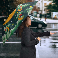 Christmas Moon and Star Umbrella Xmas Holiday Patterns - Wonder Print Shop
