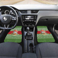 Christmas Mushroom House Car Mats Xmas Holiday Patterns - Wonder Print Shop
