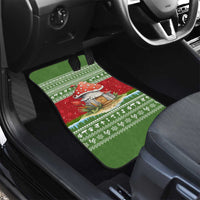 Christmas Mushroom House Car Mats Xmas Holiday Patterns - Wonder Print Shop
