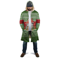 Christmas Mushroom House Cloak Xmas Holiday Patterns - Wonder Print Shop