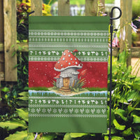 Christmas Mushroom House Garden Flag Xmas Holiday Patterns - Wonder Print Shop