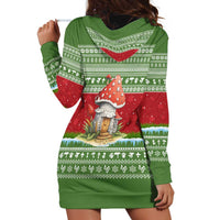 Christmas Mushroom House Hoodie Dress Xmas Holiday Patterns - Wonder Print Shop