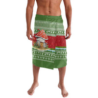 Christmas Mushroom House Lavalava Xmas Holiday Patterns - Wonder Print Shop