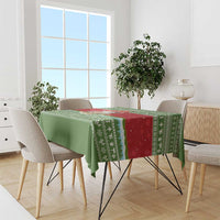 Christmas Mushroom House Tablecloth Xmas Holiday Patterns - Wonder Print Shop