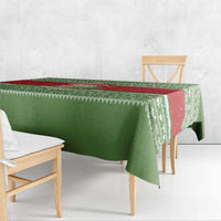 Christmas Mushroom House Tablecloth Xmas Holiday Patterns - Wonder Print Shop