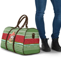 Christmas Mushroom House Travel Bag Xmas Holiday Patterns - Wonder Print Shop