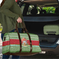 Christmas Mushroom House Travel Bag Xmas Holiday Patterns - Wonder Print Shop