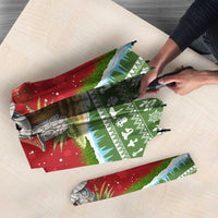 Christmas Mushroom House Umbrella Xmas Holiday Patterns - Wonder Print Shop