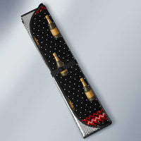 Santa Claus Christmas Auto Sun Shade Xmas Holiday Patterns - Wonder Print Shop