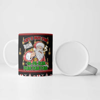 Santa Claus Christmas Ceramic Mug Xmas Holiday Patterns - Wonder Print Shop