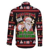 Santa Claus Christmas Family Matching Short Sleeve Bodycon Dress and Hawaiian Shirt Xmas Holiday Patterns - Wonder Print Shop