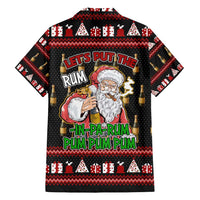 Santa Claus Christmas Family Matching Summer Maxi Dress and Hawaiian Shirt Xmas Holiday Patterns - Wonder Print Shop