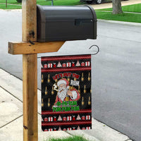 Santa Claus Christmas Garden Flag Xmas Holiday Patterns - Wonder Print Shop