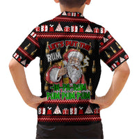 Santa Claus Christmas Hawaiian Shirt Xmas Holiday Patterns - Wonder Print Shop