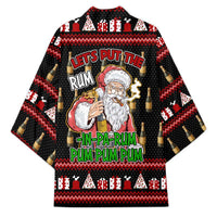 Santa Claus Christmas Kimono Xmas Holiday Patterns - Wonder Print Shop