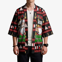 Santa Claus Christmas Kimono Xmas Holiday Patterns - Wonder Print Shop