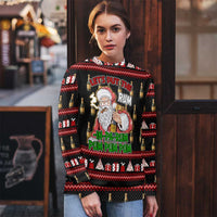 Santa Claus Christmas Ugly Christmas Sweater Xmas Holiday Patterns - Wonder Print Shop